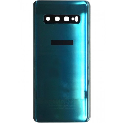 Galaxy S10+ Back Glass Green With Camera Lens